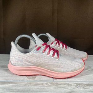 Nike Air Zoom Pegasus 35 White Pink Running Shoe Athletic Sneaker Womens 8